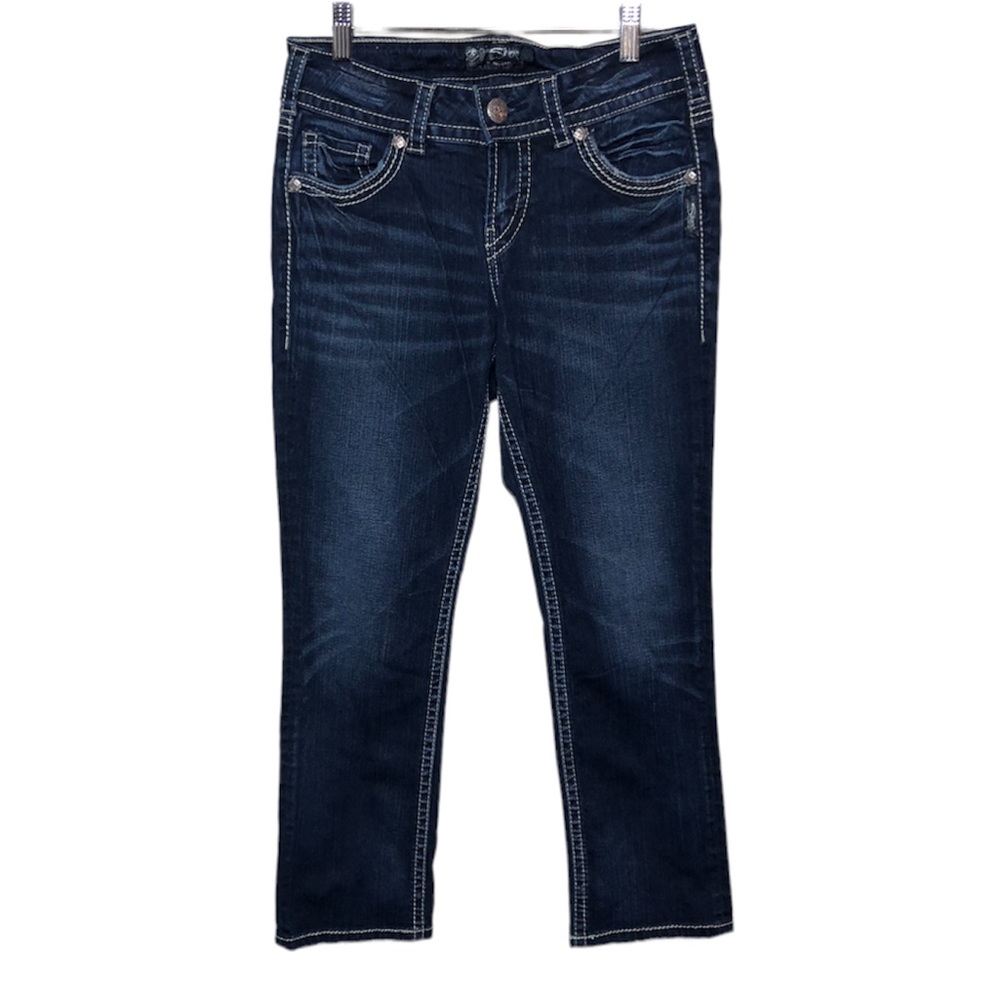 Silver Jeans Suki Mid Capris